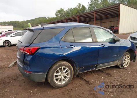 2022 Chevrolet Equinox Fwd Ls z USA, uszkodzony, nr VIN 3GNAXHEV3NS203362
